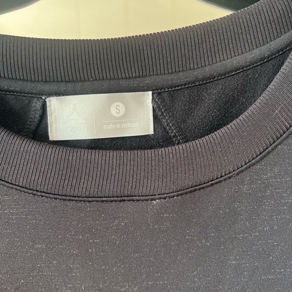 Aspire black and silver crewneck - Picture 2 of 7